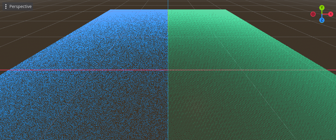 Blue Noise vs Interleaved Gradient Noise